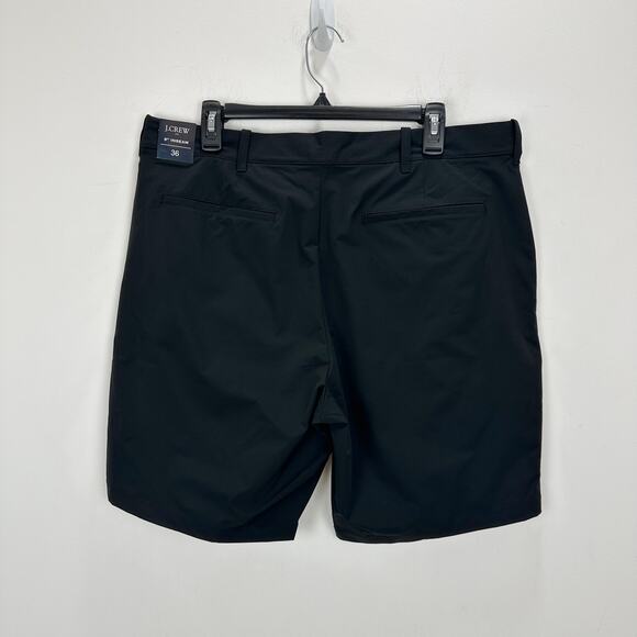 J.Crew 9" Tech Short Stretch UPF Moisture Wicking Mens Casual Black W 36 NWT - Picture 11 of 11